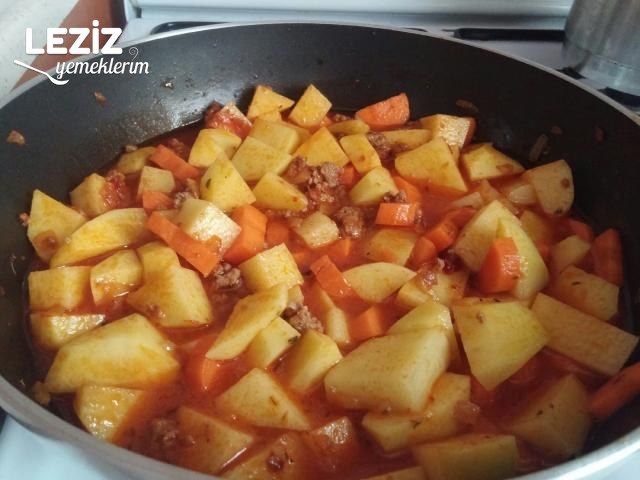 Kıymalı Patates Yemeği (Çok Pratik)