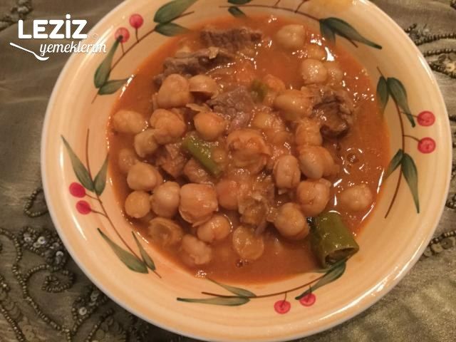 Enfes Etli Nohut Yemeği