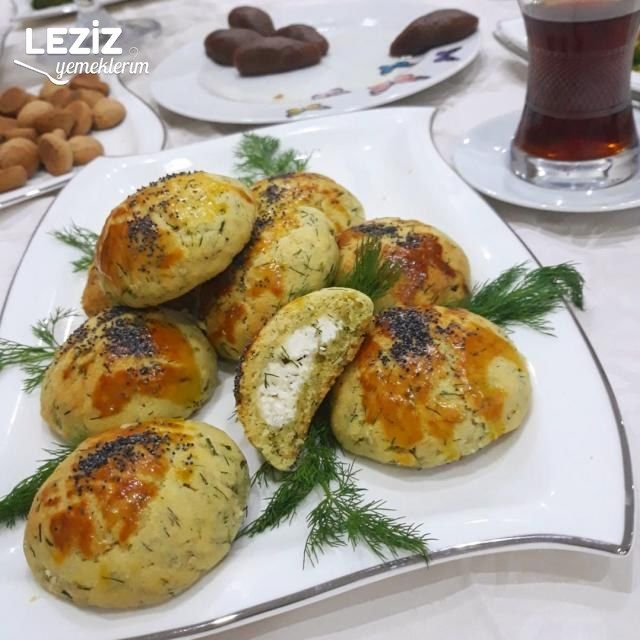 Kremalı Kıyır Kıyır Dereotlu Poğaça