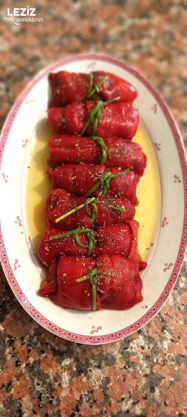 Peynirli Kapya Biber Sarması