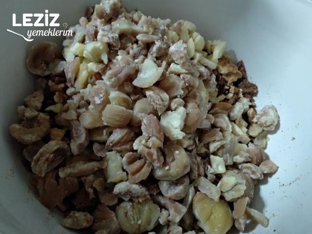 Pişmeyen Enfes Kestaneli Pasta
