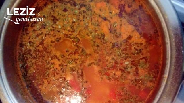 Nefis Erişte Çorbası (Kesme, Çorbalık Erişte)