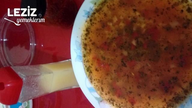 Nefis Erişte Çorbası (Kesme, Çorbalık Erişte)