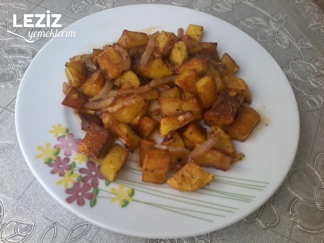 Kahvaltılık Patates Kavurması Yapımı