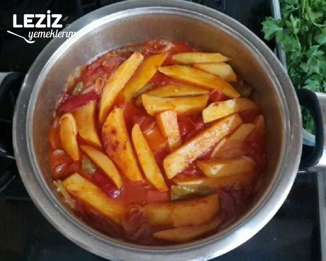 Çok Pratik Patates Yemeği