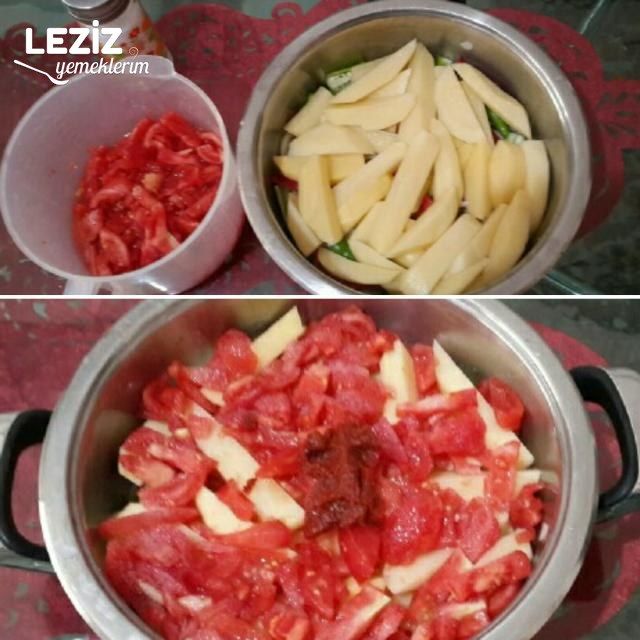 Çok Pratik Patates Yemeği