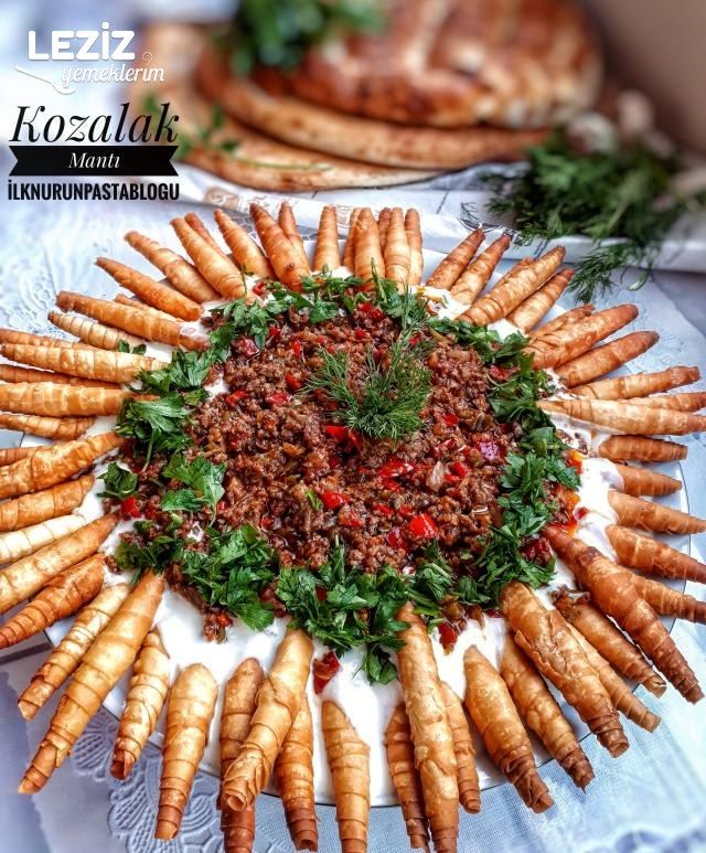 Çıtır Kozalak Mantı Tarifi