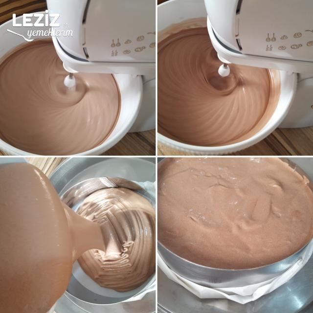 Kabaran Ve Sönmeyen Pofuduk Kakaolu Pandispanya (Ovaleksli)