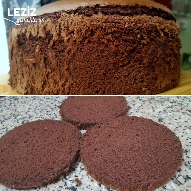 Kabaran Ve Sönmeyen Pofuduk Kakaolu Pandispanya (Ovaleksli)