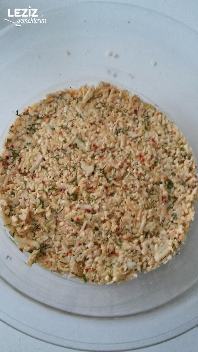 Fırında Karnabahar Mücver (Haşlamadan Kızartmadan)