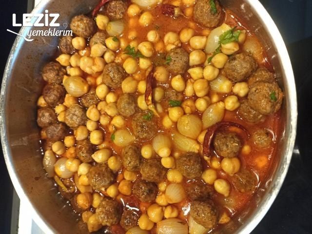 Misket Köfteli Nohut Yemeği Tarifi