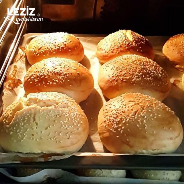 Ev Yapımı Hamburger Ekmeği Tarifi Leziz Yemeklerim