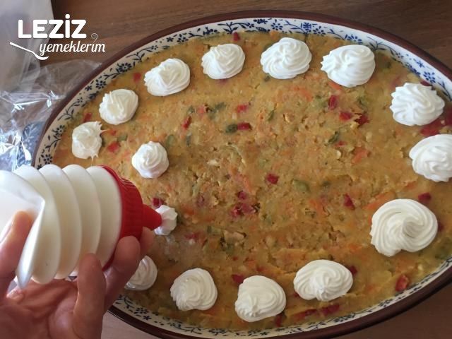 Sağlıklı Bol Sebzeli Yoğurtlu Patates Salatası