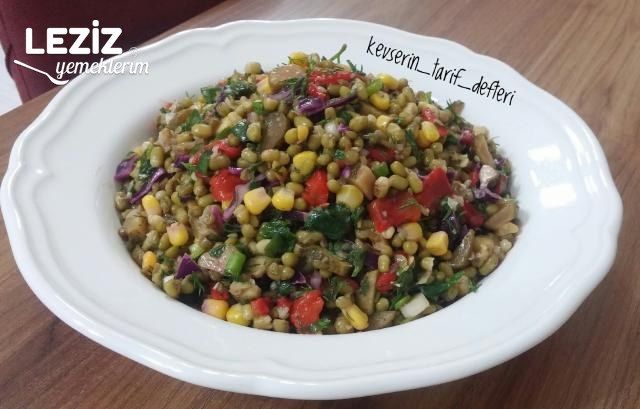 Nefis Maş Fasulyesi Salatası Tarifi
