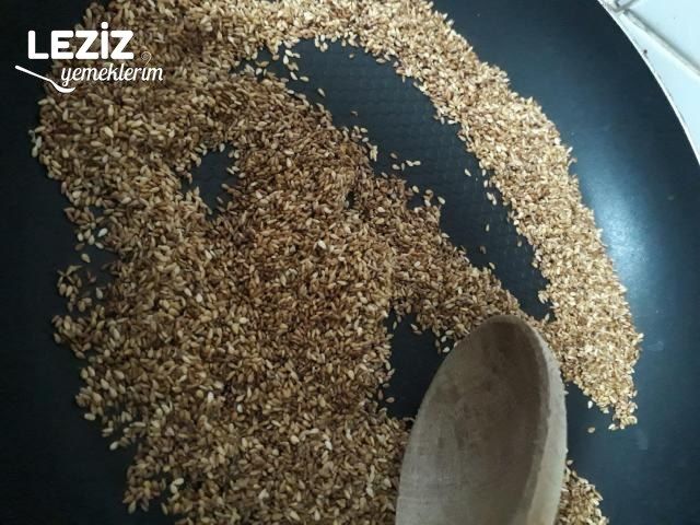 Beyaz Susam Kavurma Tarifi