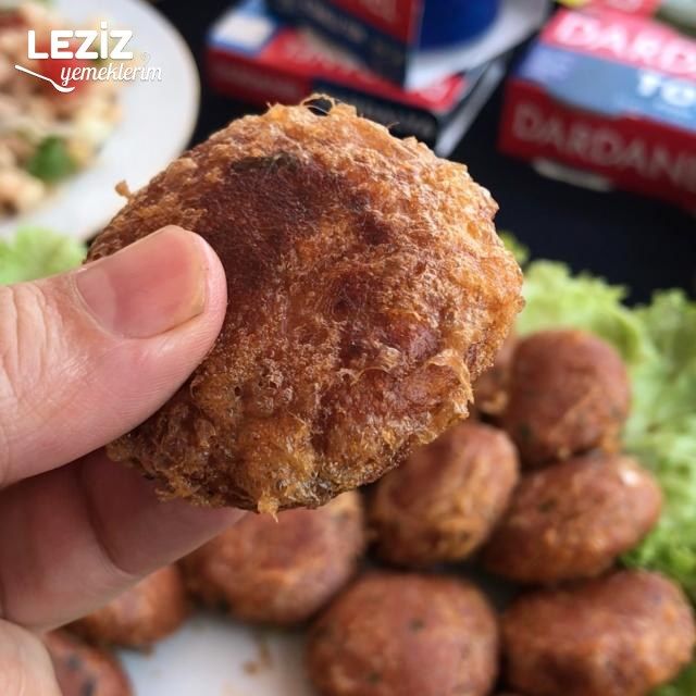 Ton Balıklı Patates Köftesi