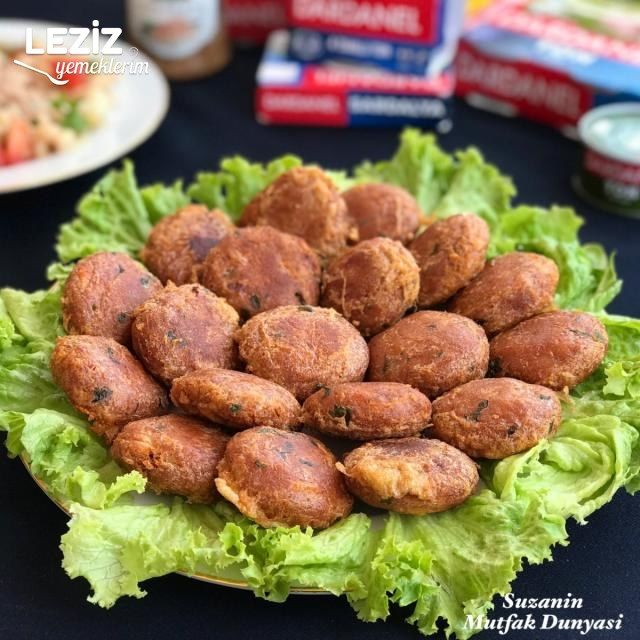 Ton Balıklı Patates Köftesi