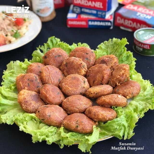 Ton Balıklı Patates Köftesi
