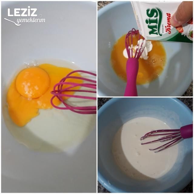 Kremalı Mantarlı Kiş