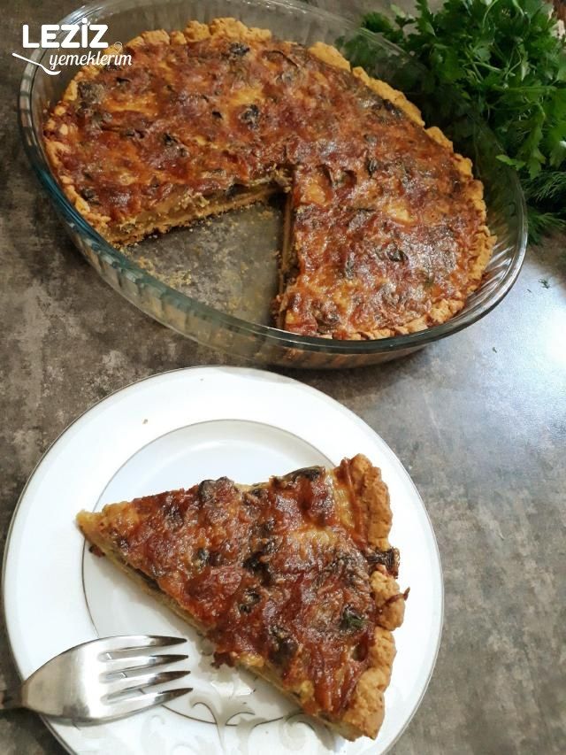 Kremalı Mantarlı Kiş