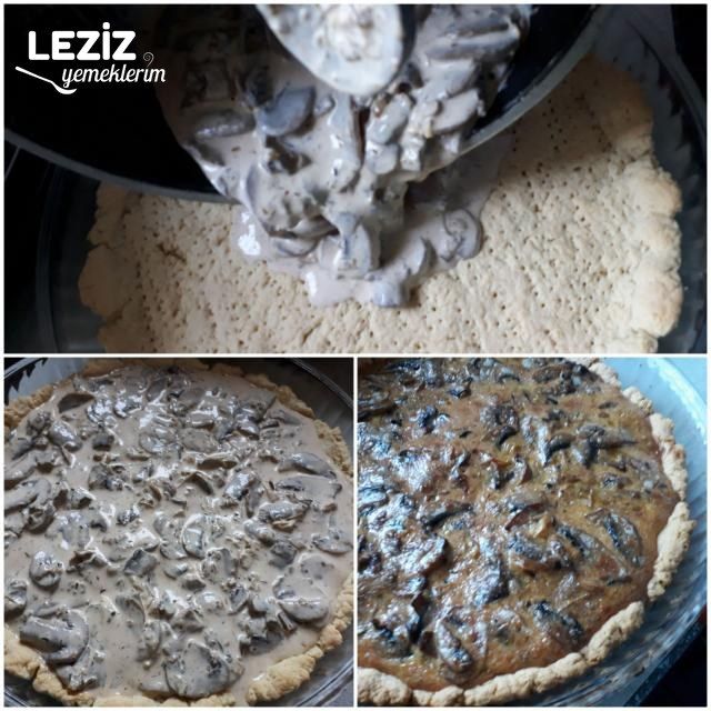 Kremalı Mantarlı Kiş