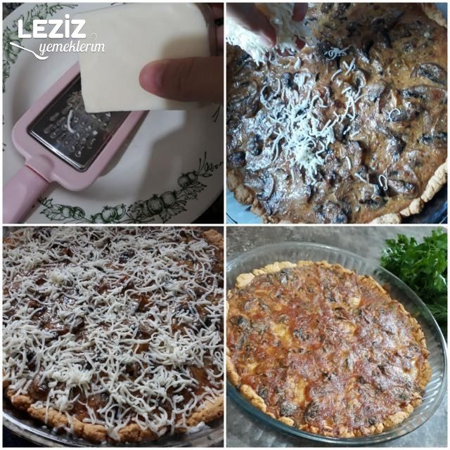 Kremalı Mantarlı Kiş