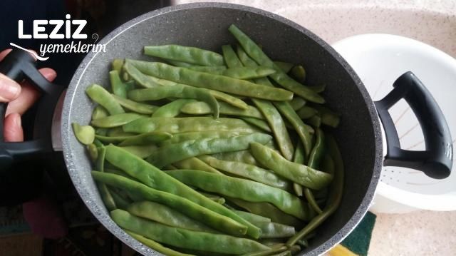 Taze Fasülye Turşusu (Sıcak Su İle)