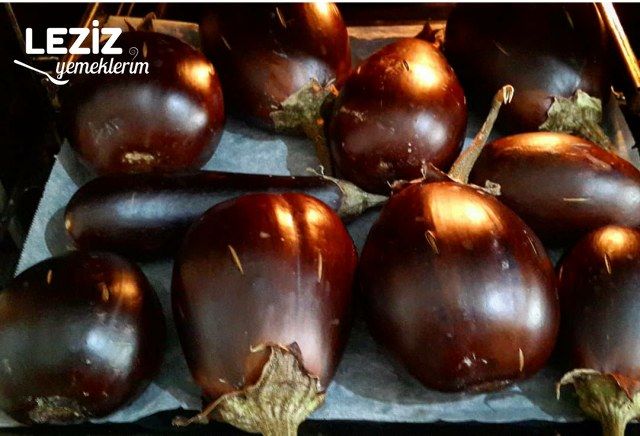 Fırında Kolaymı Kolay Kışlık Patlıcan Közlemesi