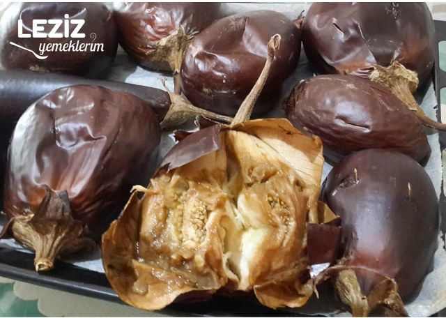 Fırında Kolaymı Kolay Kışlık Patlıcan Közlemesi