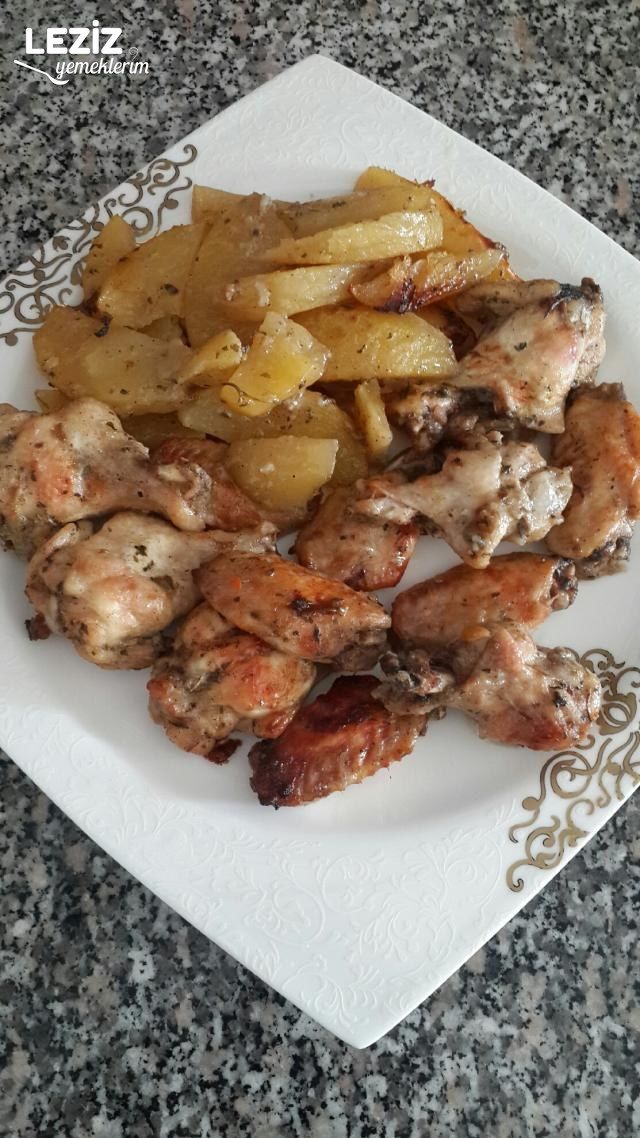 Fırın Poşetinde Tavuk Patates