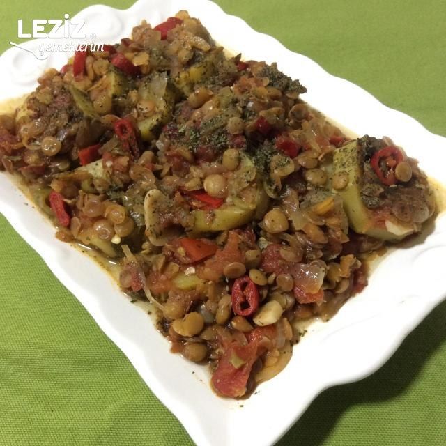 Zeytinyağlı Mercimekli Kabak