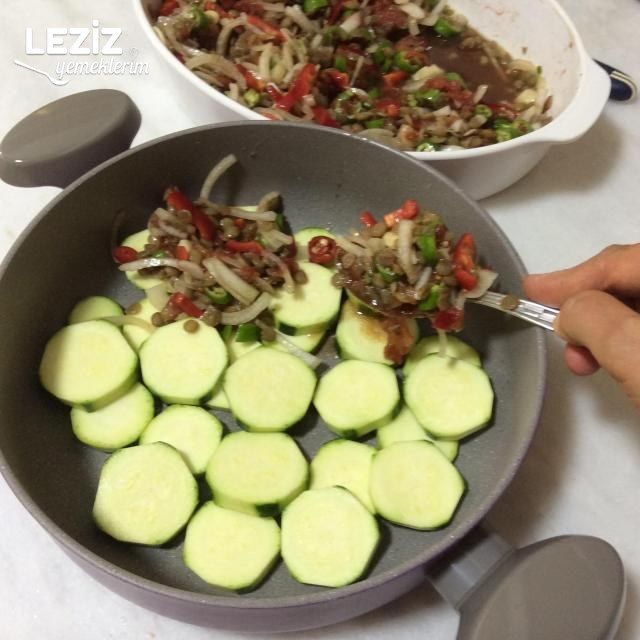 Zeytinyağlı Mercimekli Kabak