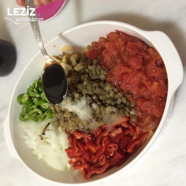 Zeytinyağlı Mercimekli Kabak