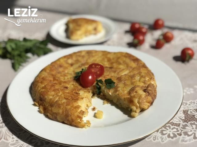 Kahvaltılık Yumurtalı Patates Yapımı