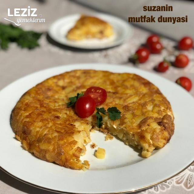 Kahvaltılık Yumurtalı Patates Yapımı