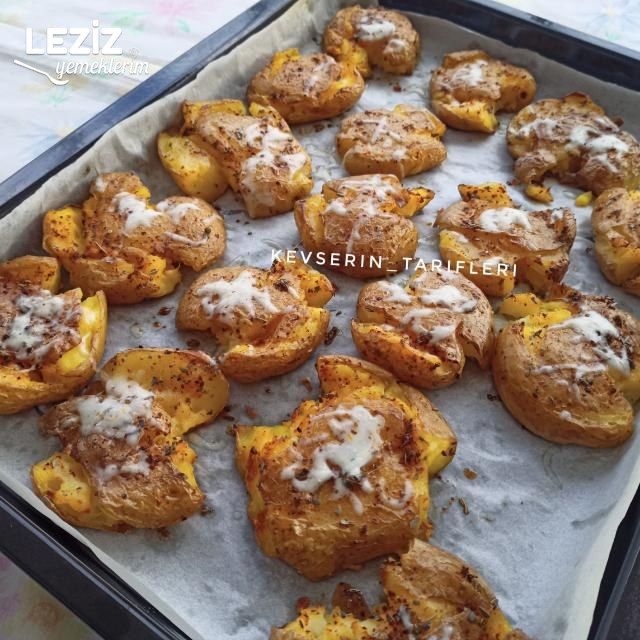 Fırında Çatlak Patates