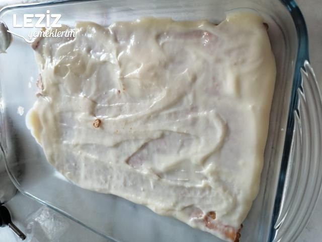 Muhallebili Bisküvi Pastası Tarifi