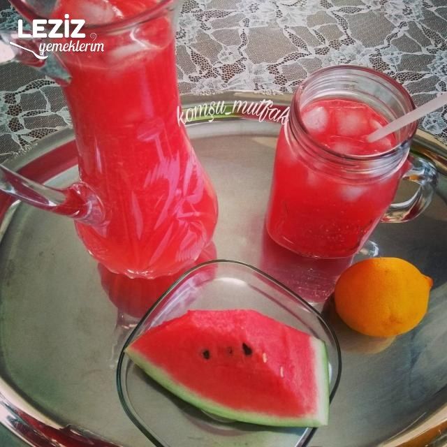Karpuzlu Limonata Tarifi