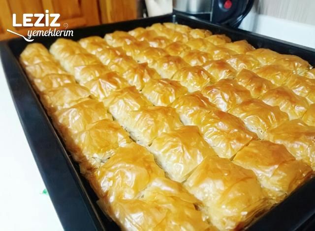 baklavalık yufka İle cevizli baklava tarifi leziz yemeklerim