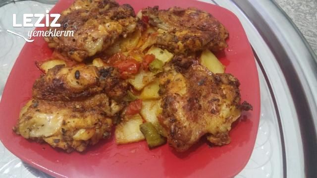 Fırında Tavuk Patates Yemeği (Güveç Tadında)