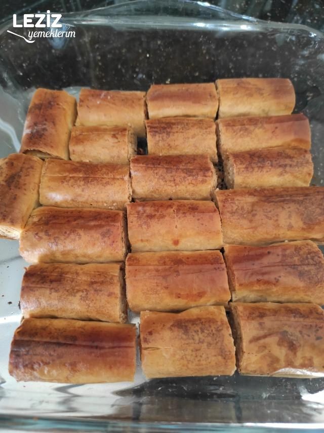 Baklava Yufkasından Tahinli Çıtır