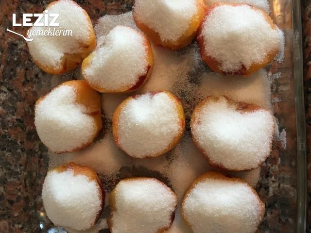 Dondurmalı Şeftali Tatlısı