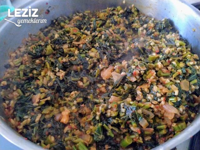 Ebegümeci Kavurması (Diyet)