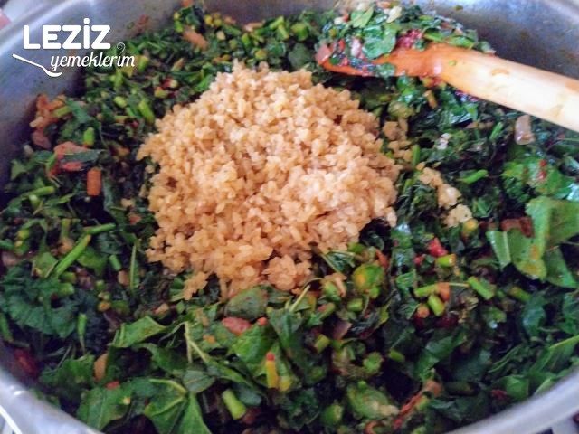Ebegümeci Kavurması (Diyet)