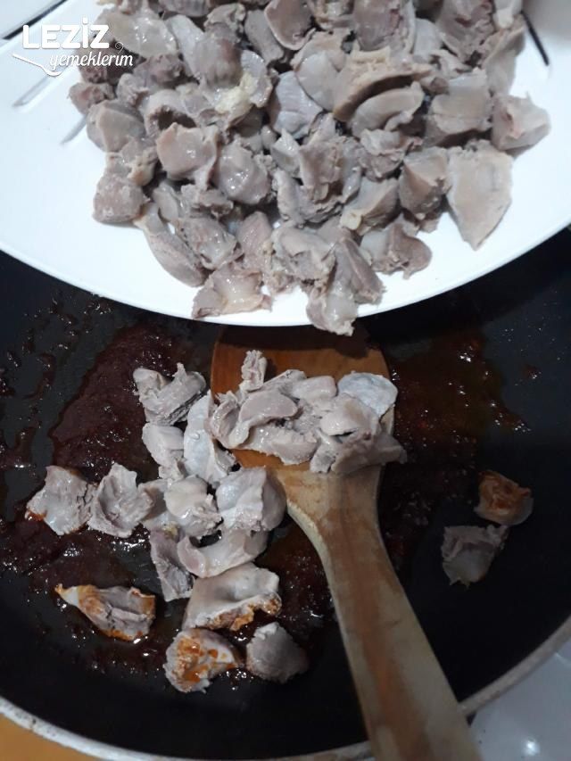 Tavuk Taşlık Kavurma