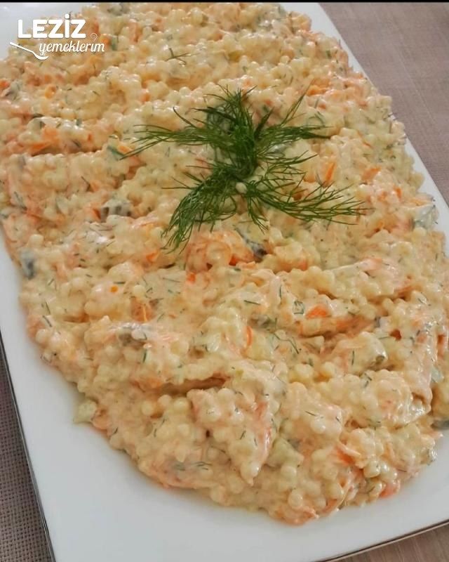 Yoğurtlu Kuskus Salatası