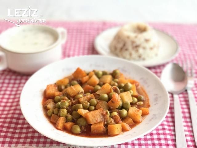 Kıymalı Bezelye Yemeği