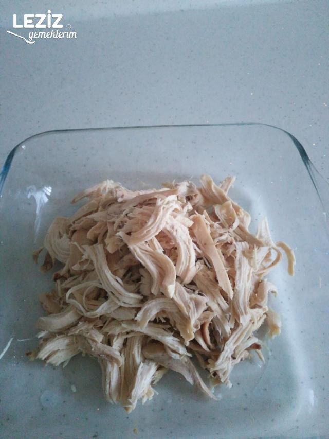 Tavuk Suyuna Tavuklu Bulgur Pilavı