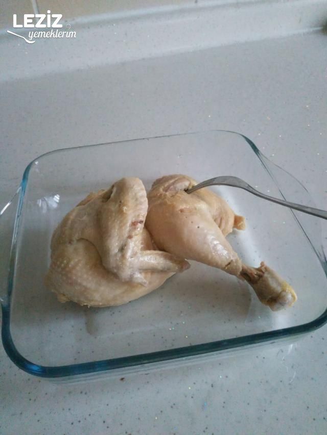 Tavuk Suyuna Tavuklu Bulgur Pilavı