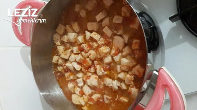 Az Malzemeli Tavuk Sote